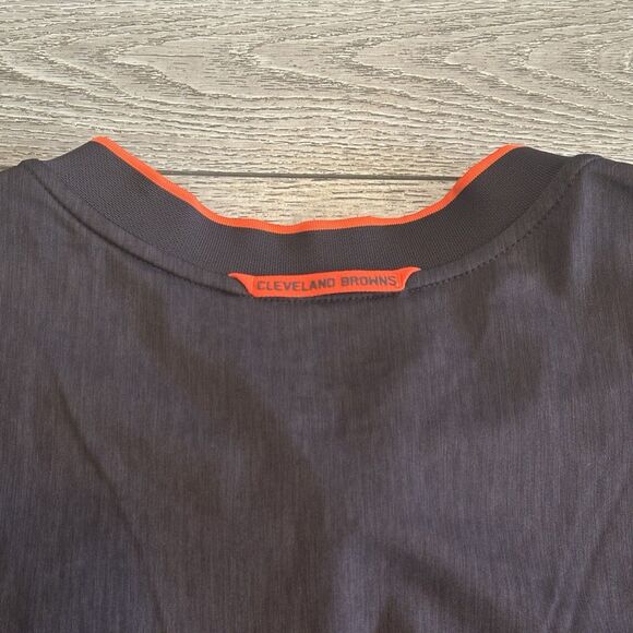 Nike On-Field NFL Cleveland Browns Sweater Men’s XL 1/4 Zip Pullover Athletic - Picture 9 of 9